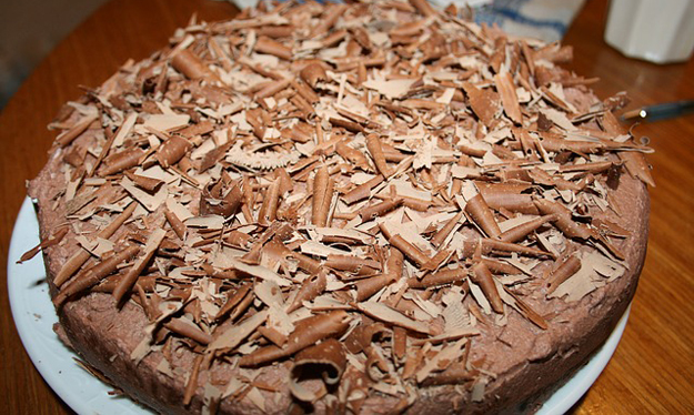 Pivní čokoládový dort