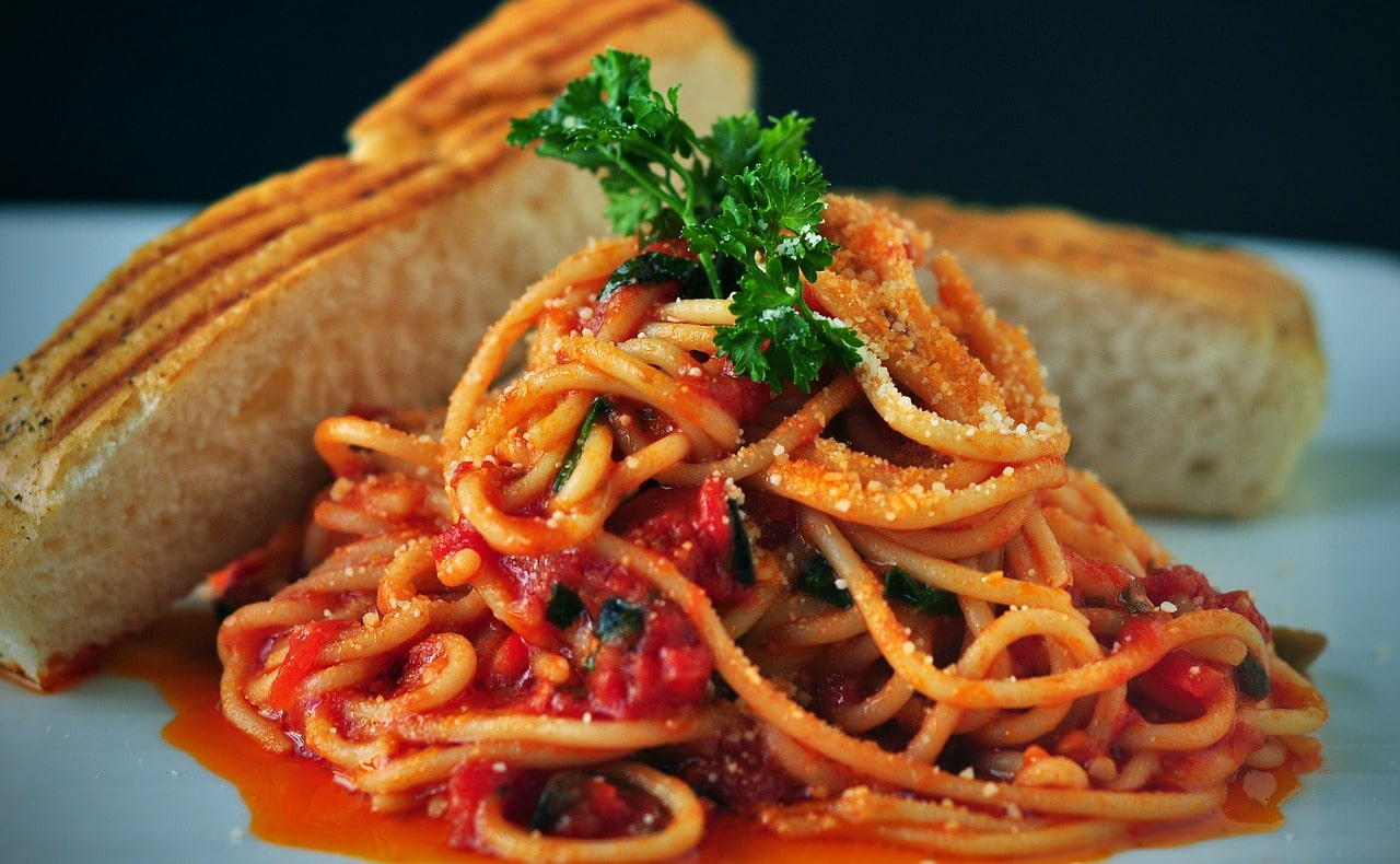 Špagety s omáčkou Arrabbiata