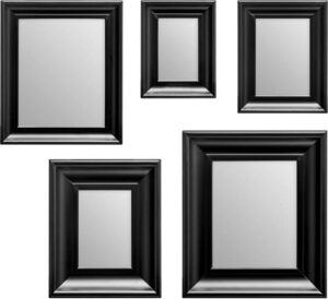 Nástěnná zrcadla v sadě 5 ks – Premier Housewares. Cvičení