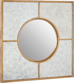 Nástěnné zrcadlo 70x70 cm Zariah – Premier Housewares. Cvičení