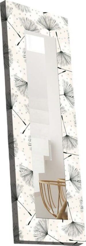 Nástěnné zrcadlo s dřevěným rámem 40x120 cm – Wallity. Cvičení