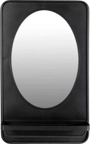 Nástěnné zrcadlo s poličkou 50x80 cm Pascal – White Label. Cvičení