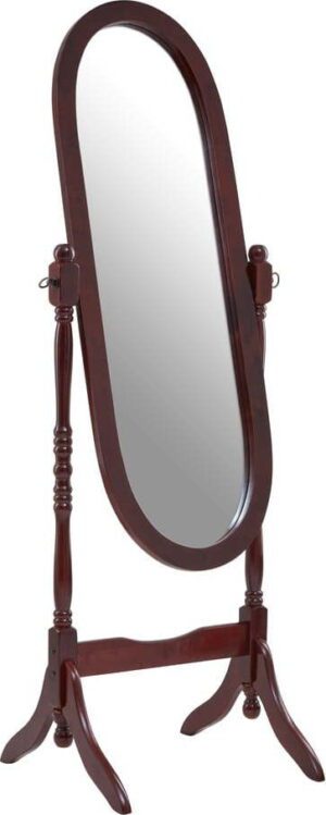 Stojací zrcadlo s dřevěným rámem 52x144 cm Cheval – Premier Housewares. Cvičení