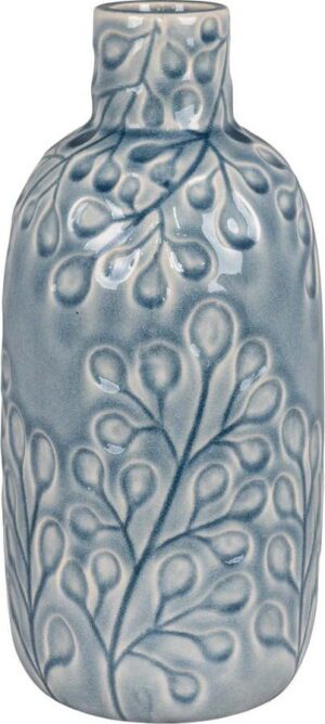 Světle modrá keramická váza – House Nordic. Cvičení