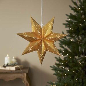 Vánoční světelná dekorace ve zlaté barvě ø 45 cm Classic - Star Trading. Cvičení