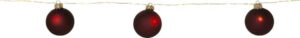 Vínová světelná dekorace s vánočním motivem ø 6 cm Bliss – Star Trading. Cvičení