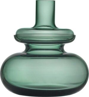 Zelená skleněná váza Inu - Zone. Cvičení