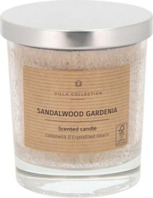 Vonná svíčka doba hoření 40 h Kras: Sandalwood & Gardenia – Villa Collection. Cvičení