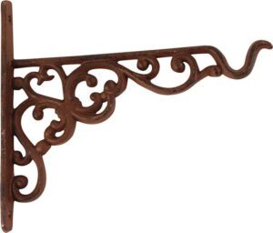 Kovový držák na květináč – Esschert Design. Cvičení