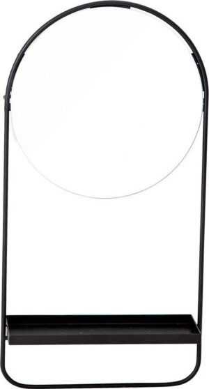 Nástěnné zrcadlo s poličkou 30x58 cm Niemi – Bloomingville. Cvičení