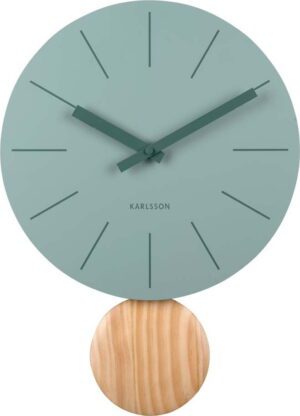 Kyvadlové nástěnné hodiny ø 30 cm Arlo – Karlsson. Cvičení