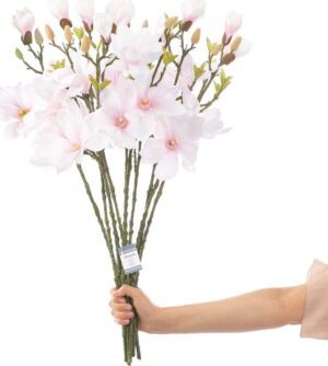 Umělé květiny v sadě 10 ks (výška 69 cm) Magnolia – AmeliaHome. Cvičení