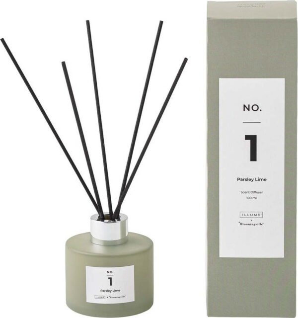 Difuzér No. 1 Parsley Lime – ILLUME x Bloomingville. Cvičení