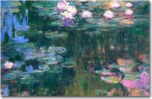 Nástěnná reprodukce na plátně Claude Monet