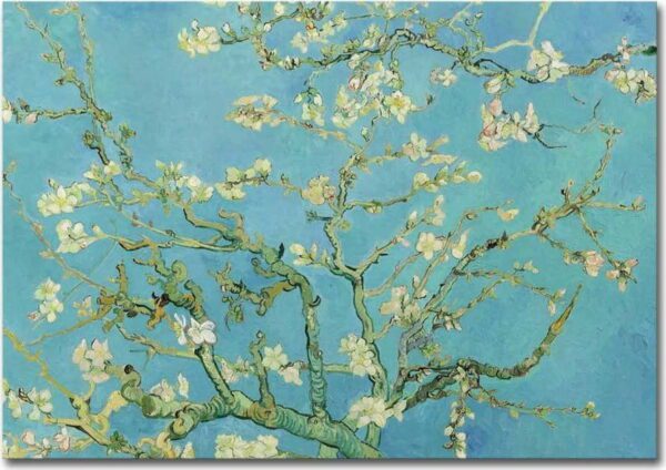 Nástěnná reprodukce na plátně Vincent Van Gogh Almond Blossom