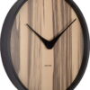 Nástěnné hodiny ø 40 cm Wood Melange – Karlsson. Cvičení