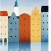 Plakát 30x40 cm Gdansk – Travelposter. Cvičení