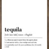 Plakát 50x70 cm Tequila – Wallity. Cvičení