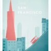 Plakát Travelposter San Francisco