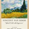 Plakát v rámu 35x45 cm Vincent Van Gogh – Wallity. Cvičení