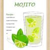 Plakát v rámu 40x55 cm Mojito – Wallity. Cvičení