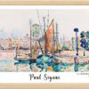 Plakát v rámu 45x35 cm Paul Signac – Wallity. Cvičení