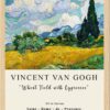 Plakát v rámu 55x75 cm Vincent van Gogh – Wallity. Cvičení