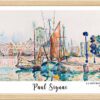 Plakát v rámu 75x55 cm Paul Signac – Wallity. Cvičení