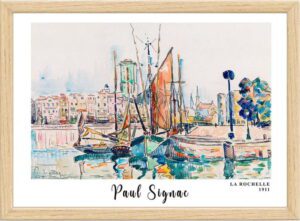 Plakát v rámu 75x55 cm Paul Signac – Wallity. Cvičení