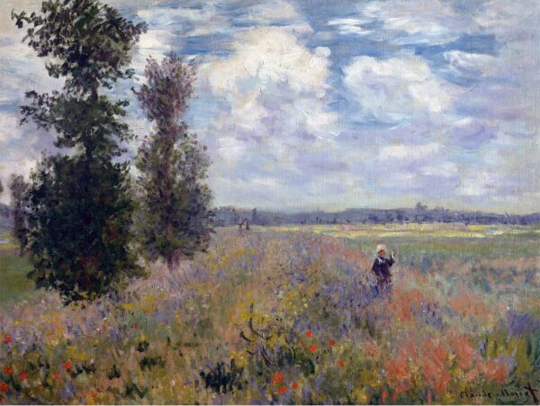 Reprodukce obrazu Claude Monet - Poppy Fields near Argenteuil