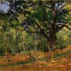 Reprodukce obrazu Claude Monet - The Bodmer Oak