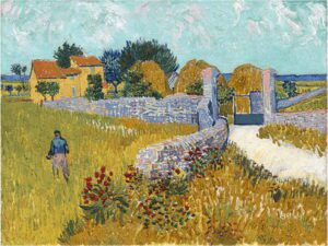 Reprodukce obrazu Vincenta van Gogha - Farmhouse in Provence