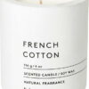 Vonná sojová svíčka doba hoření 24 h Fraga: French Cotton – Blomus. Cvičení