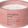 Vonná sojová svíčka doba hoření 25 h Fraga: Sea Salt and Sage – Blomus. Cvičení