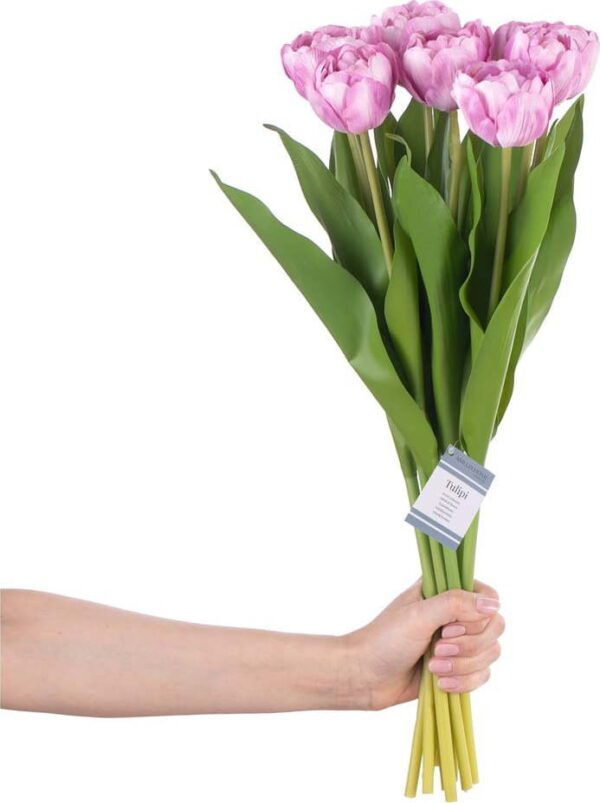 Umělé květiny v sadě 10 ks (výška 38 cm) Tulips – AmeliaHome. Cvičení