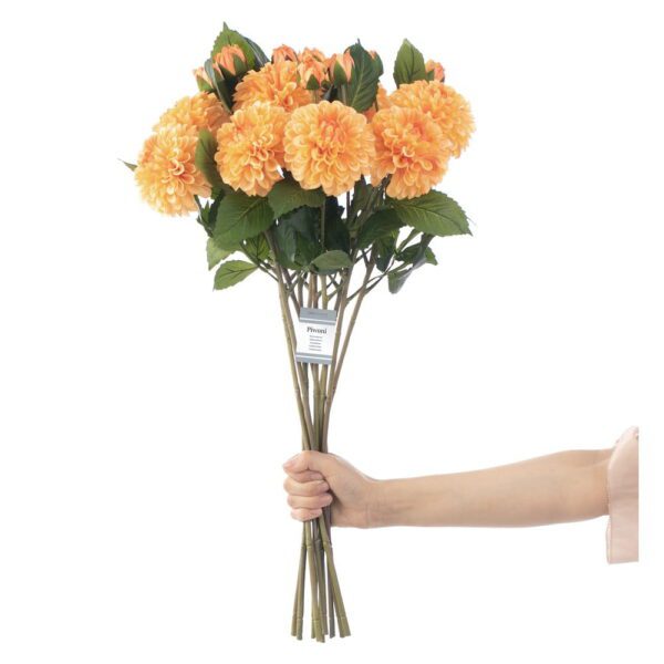 Umělé květiny v sadě 10 ks (výška 62 cm) Dahlia – AmeliaHome. Cvičení