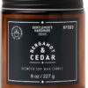 Vonná sojová svíčka doba hoření 48 h Bergamot & Cedar – Gentlemen's Hardware. Cvičení