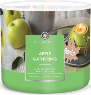 Vonná sojová svíčka doba hoření 35 h Apple Gathering – Goose Creek. Cvičení