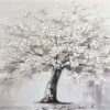 Obraz s ručně malovanými prvky 70x100 cm White Tree – Styler. Cvičení