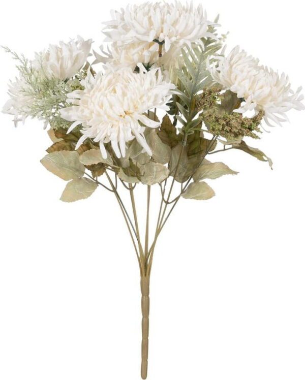 Umělá květina (výška 39 cm) Chrysanthemum – Ixia. Cvičení