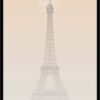 Plakát v rámu 50x70 cm Paris Eiffel Tower – Malerifabrikken. Cvičení